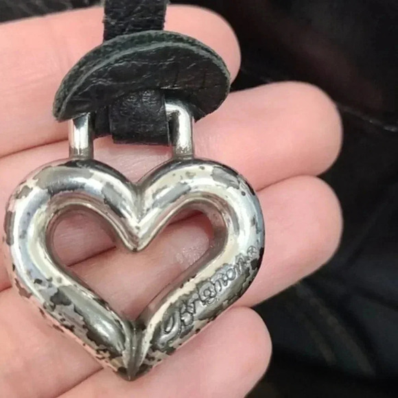 Brighton Moc Croc Pebbled Leather Embossed… - Picture 5 of 16